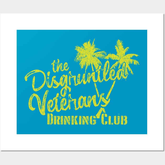 Military Veteran Drinking Club Wall Art by 461VeteranClothingCo